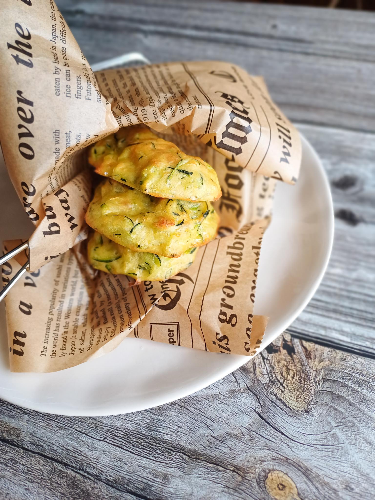 Food photography - Fried zucchini - Mediterranean cuisine and vegetable dish